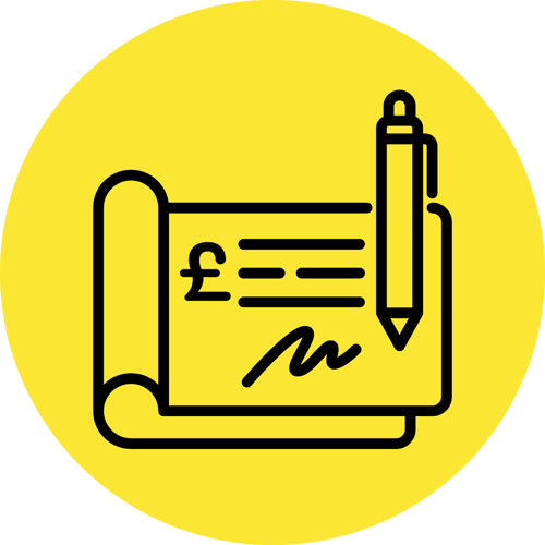 cheque icon