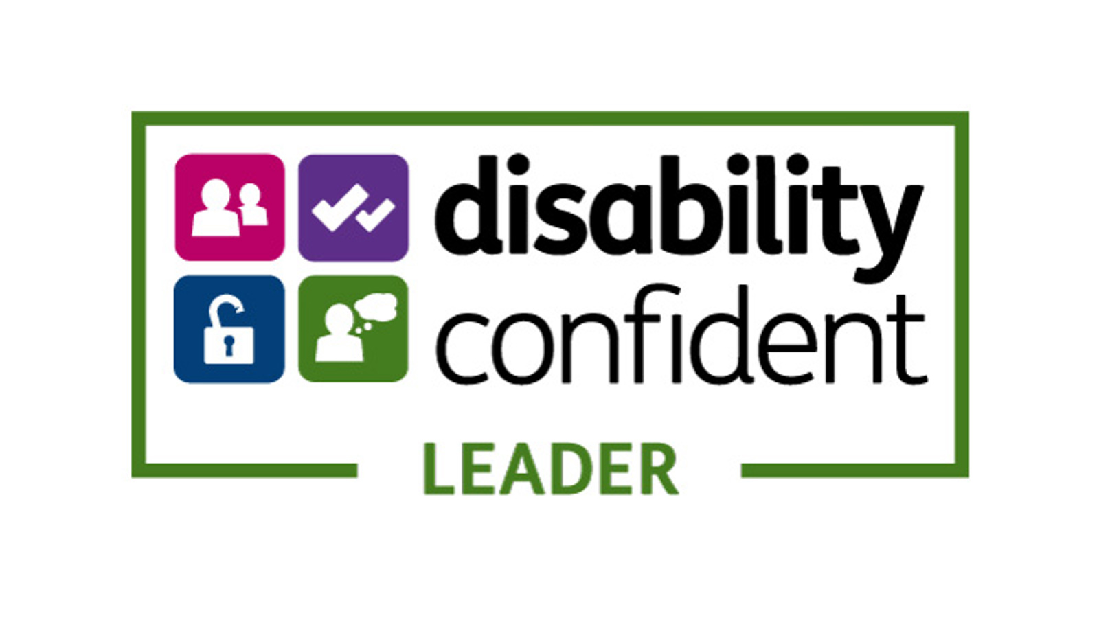 Disability Confident Leader Logo Logo