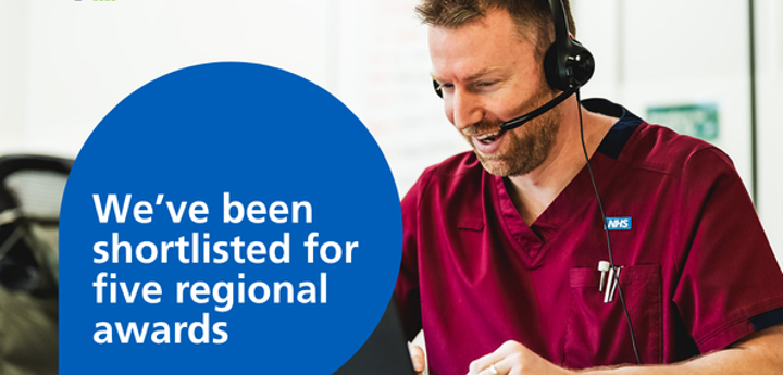 We've been shortlisted for 5 regional awards