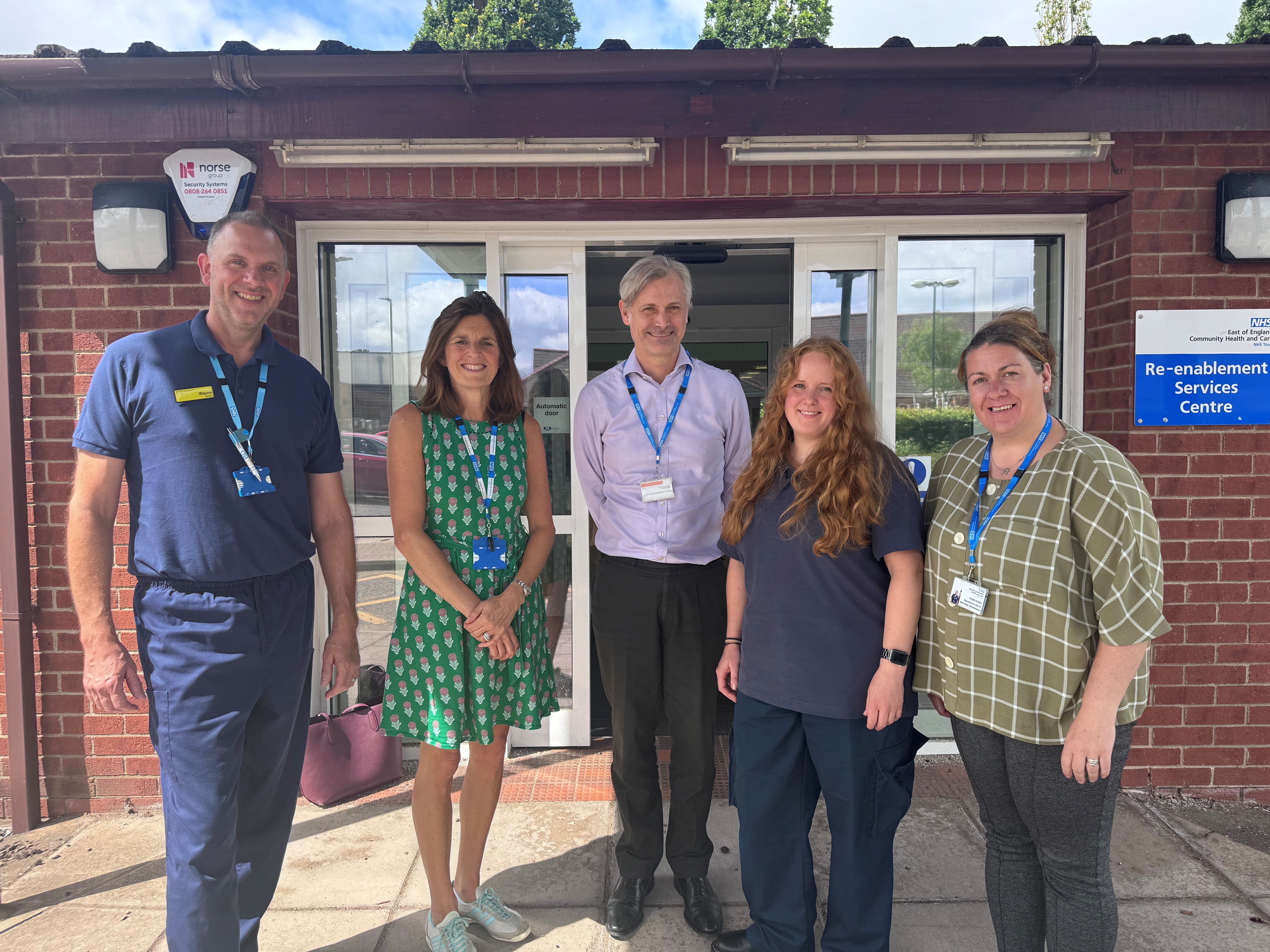 Wheelchair Service Team with Jayne Sharma